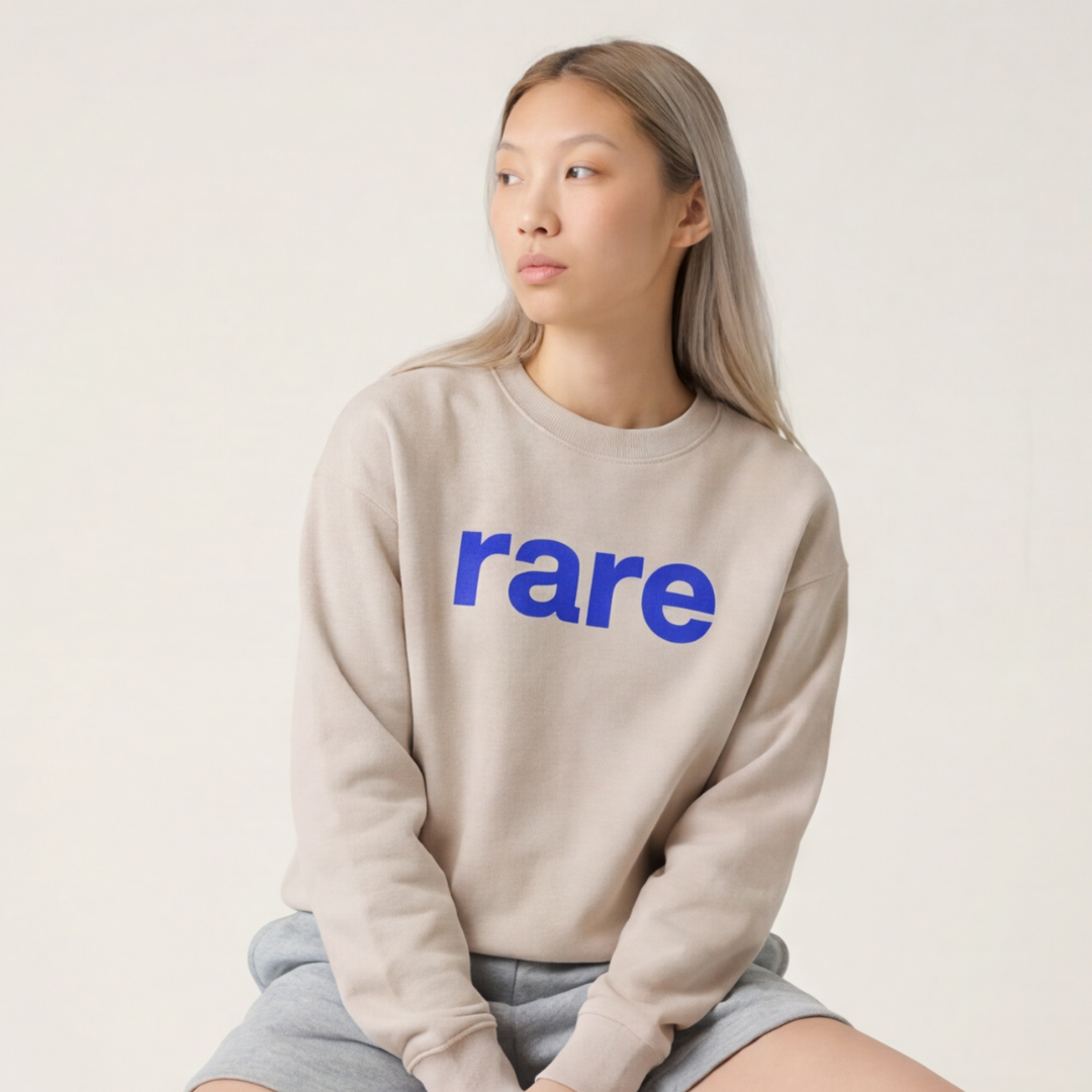 Womens rare crew sweatshirt